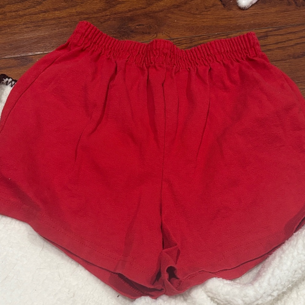 Soffe Women's Athletic Red Shorts